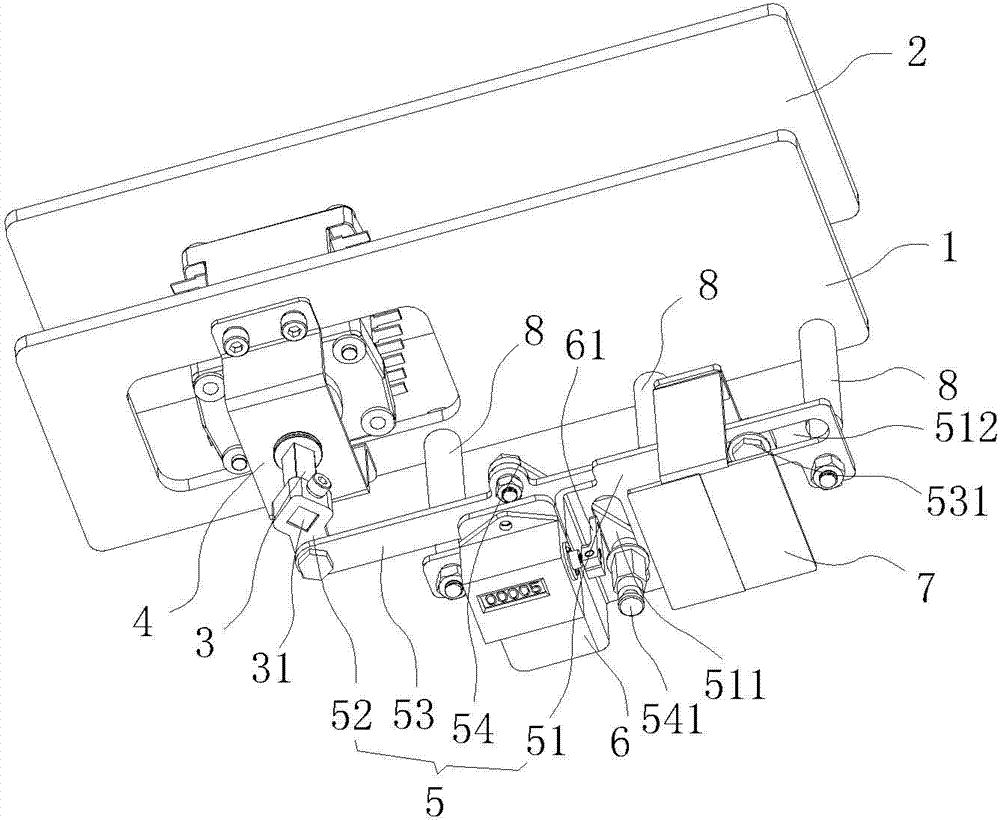 Counter transmission mechanism