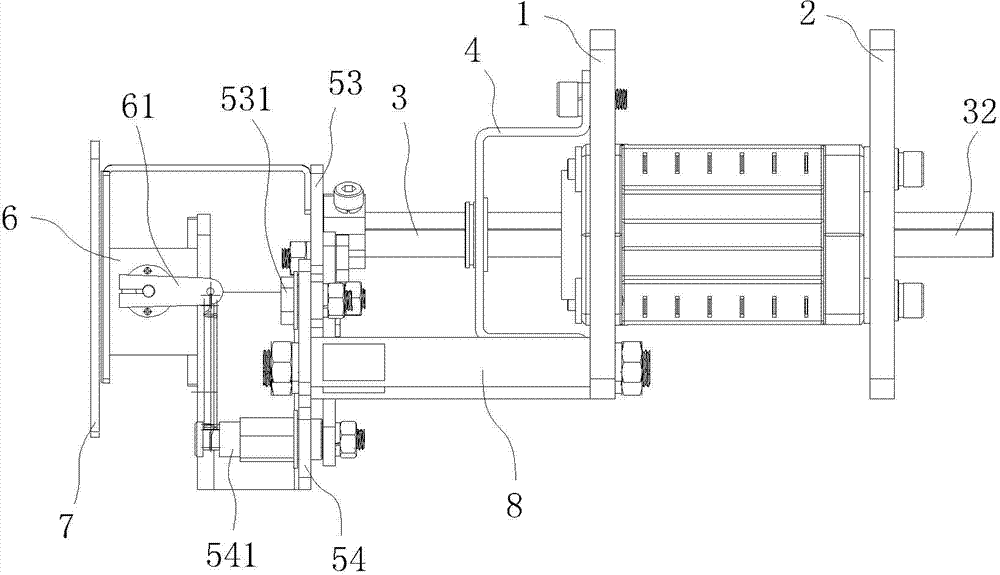 Counter transmission mechanism