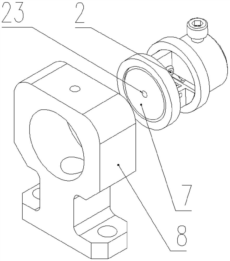 Enameled skin removing device for flat copper wire