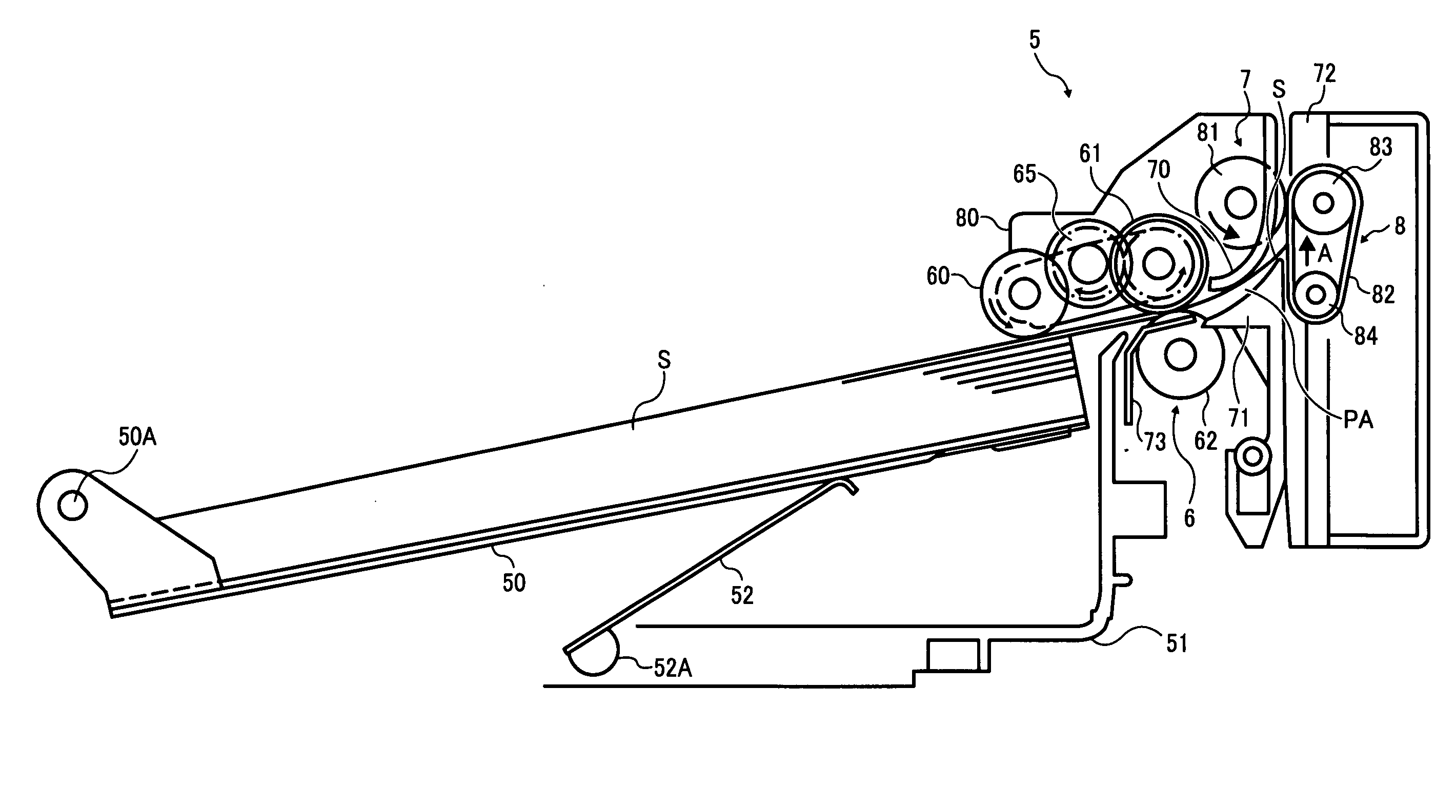 Sheet conveying device, and image forming apparatus including same