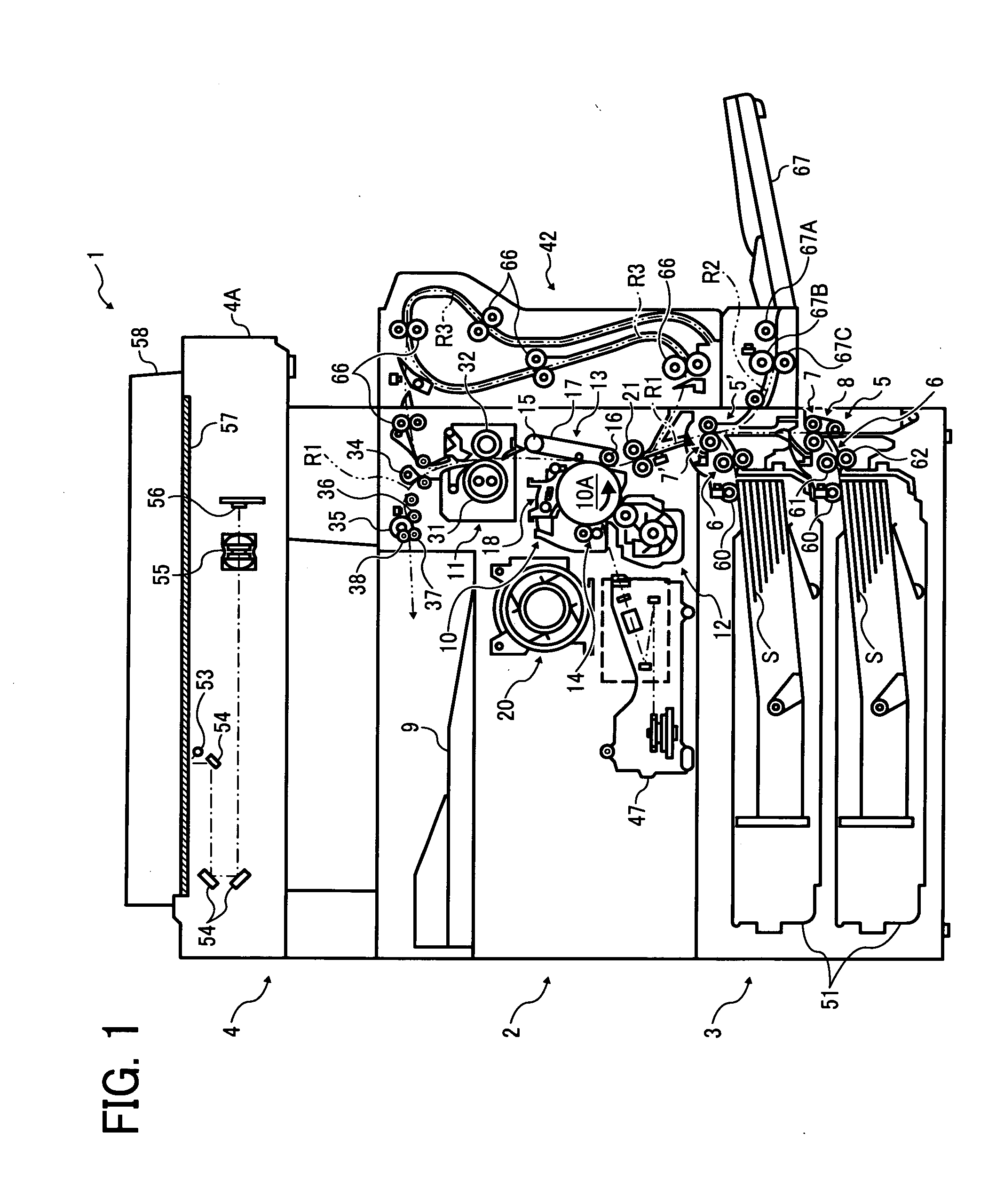 Sheet conveying device, and image forming apparatus including same