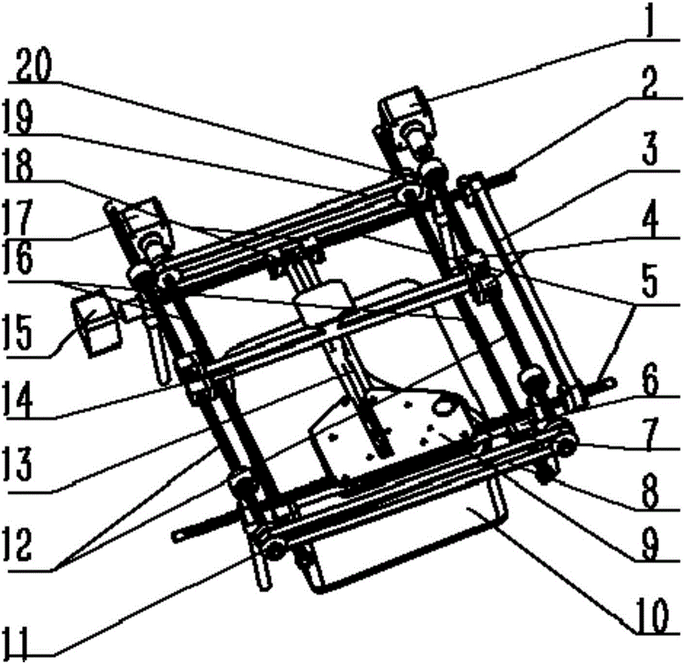 Automatic packing system for garbage can and using method of automatic packing system