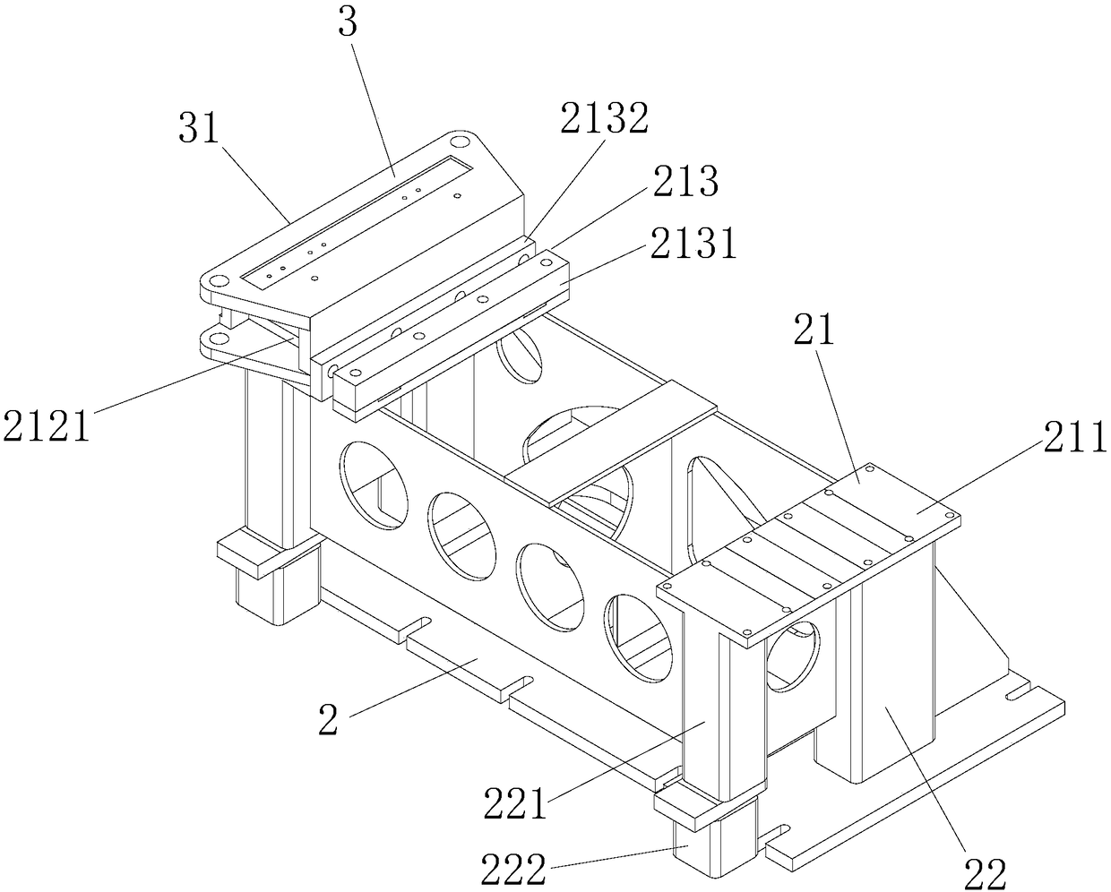 Friction stir welding fixture and method for aluminum alloy frame