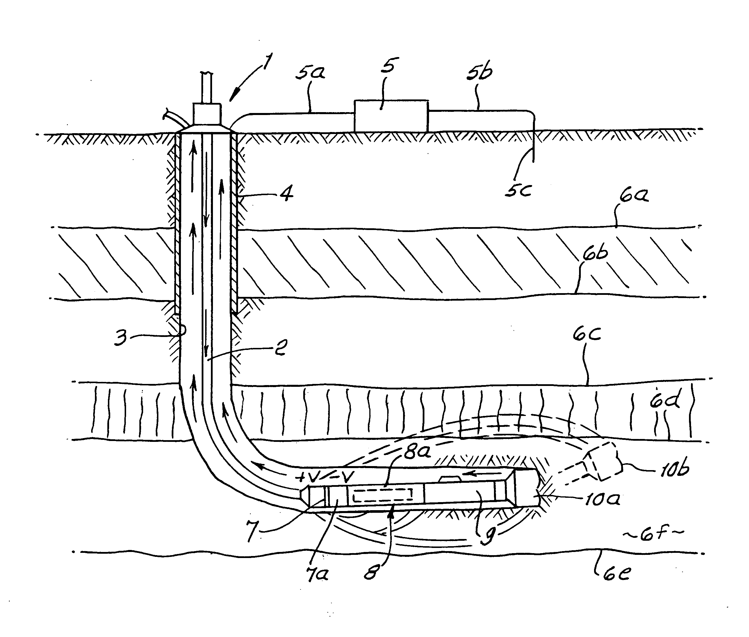 Sub-surface formation boundary detection using an electric-field borehole telemetry apparatus