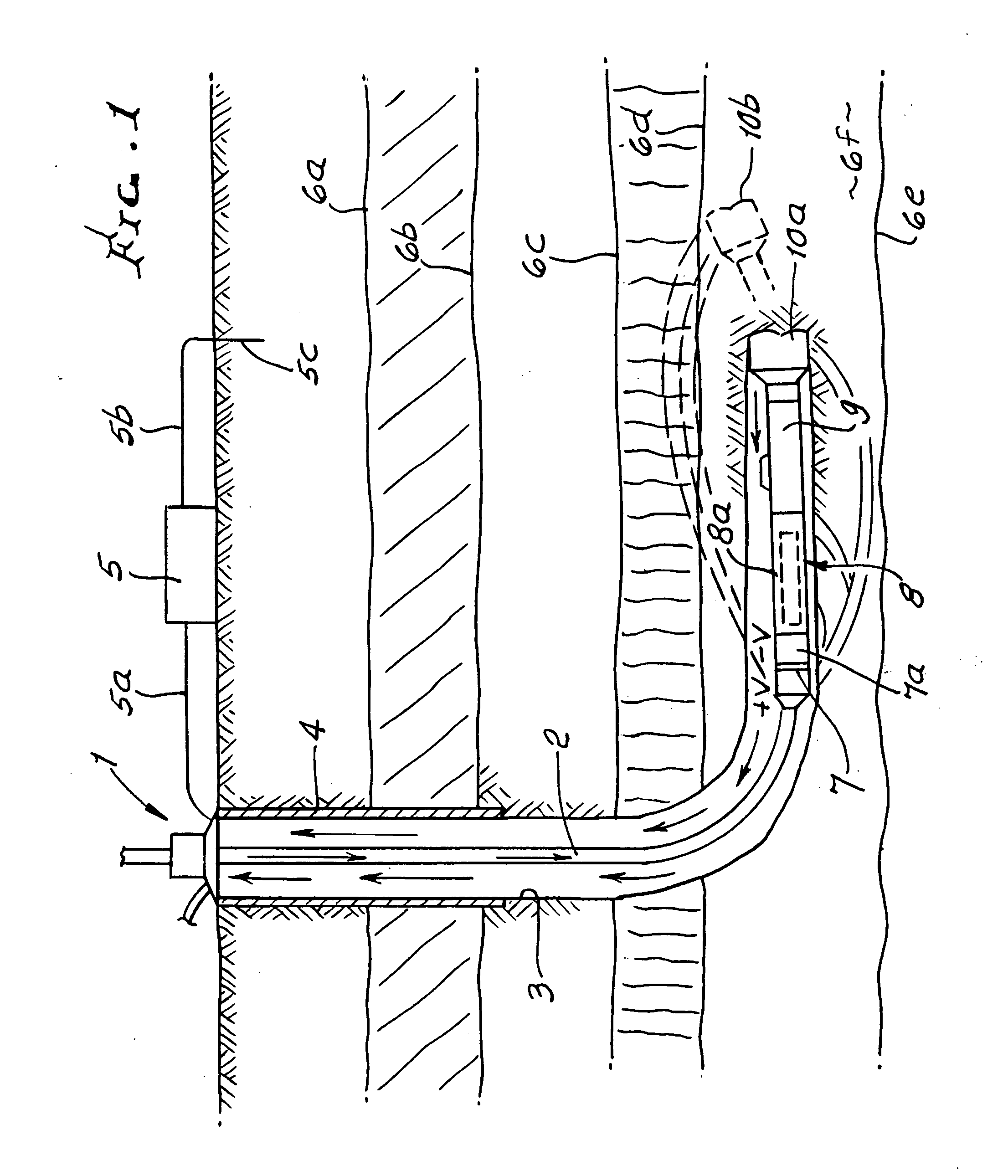 Sub-surface formation boundary detection using an electric-field borehole telemetry apparatus