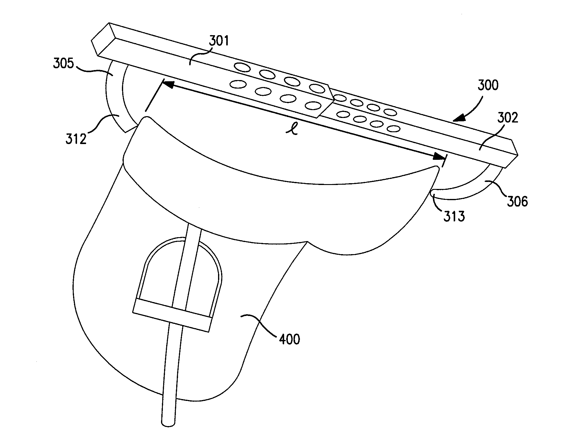 Saddle lock