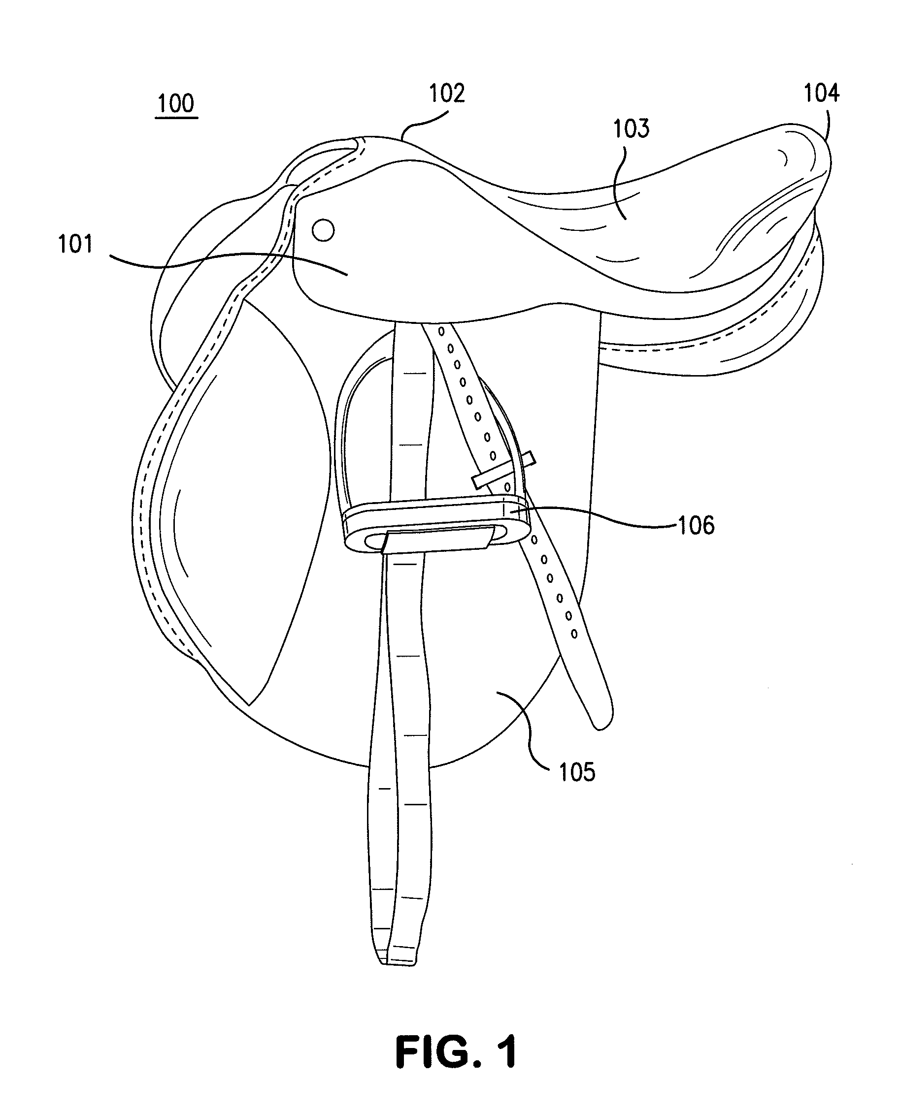 Saddle lock