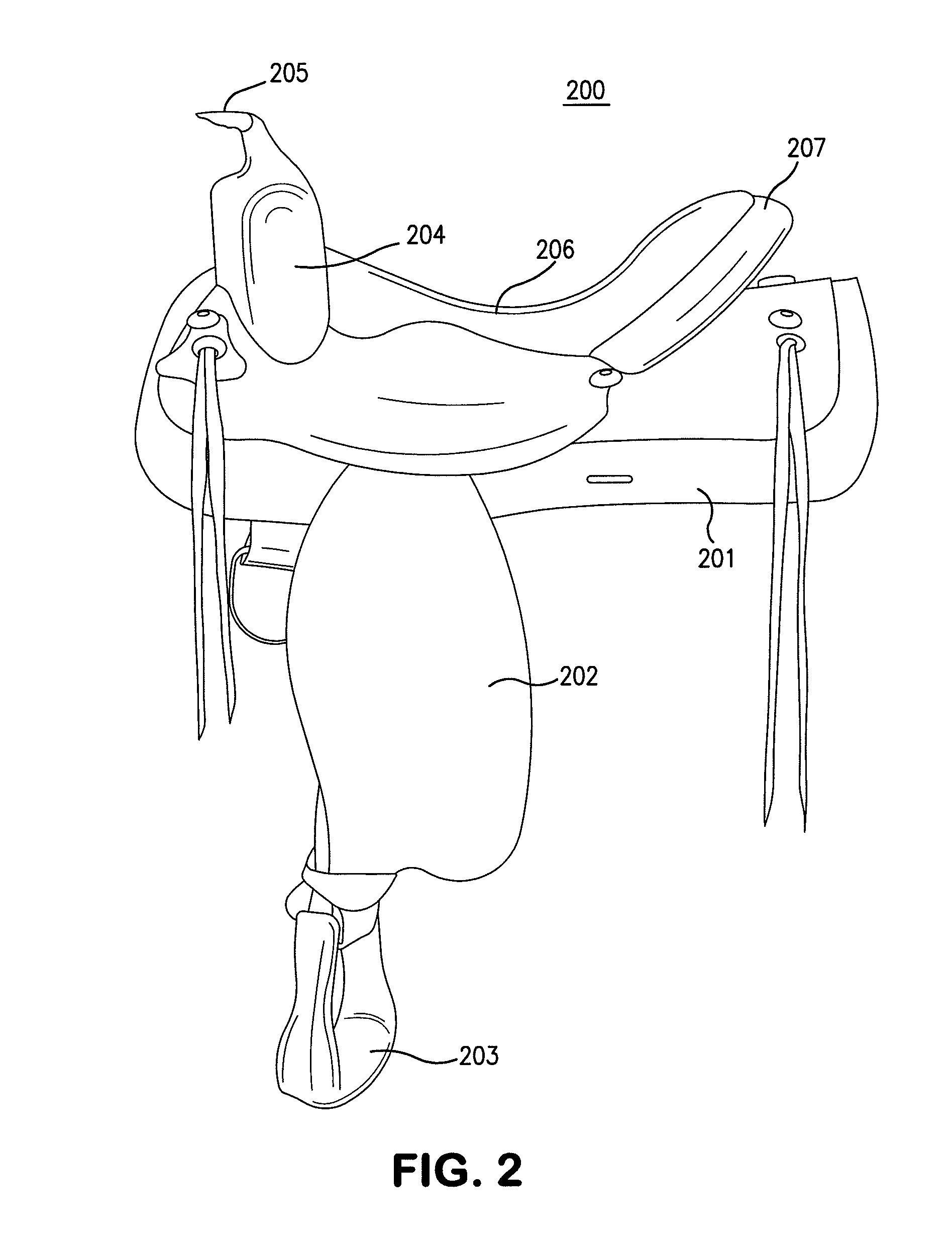 Saddle lock