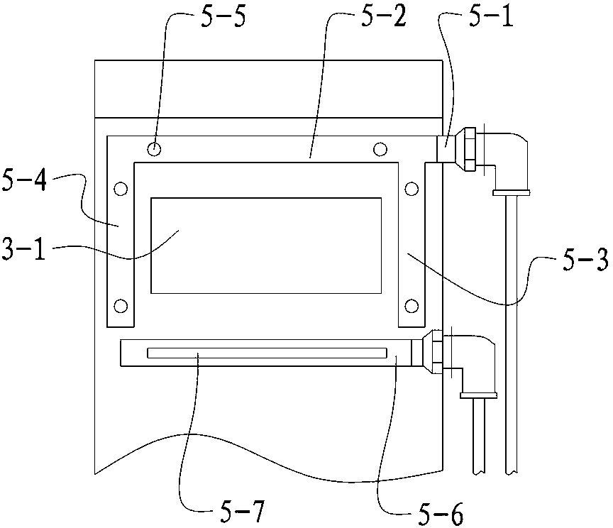 Four-pipeline dual-head granule counting machine