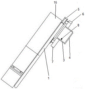 Contact type uninterruptible power supply device for on-line detection equipment of reducer power