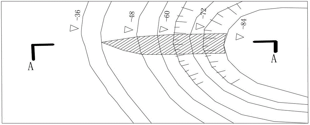 A method of ore recovery in a closed-pit open-pit mine