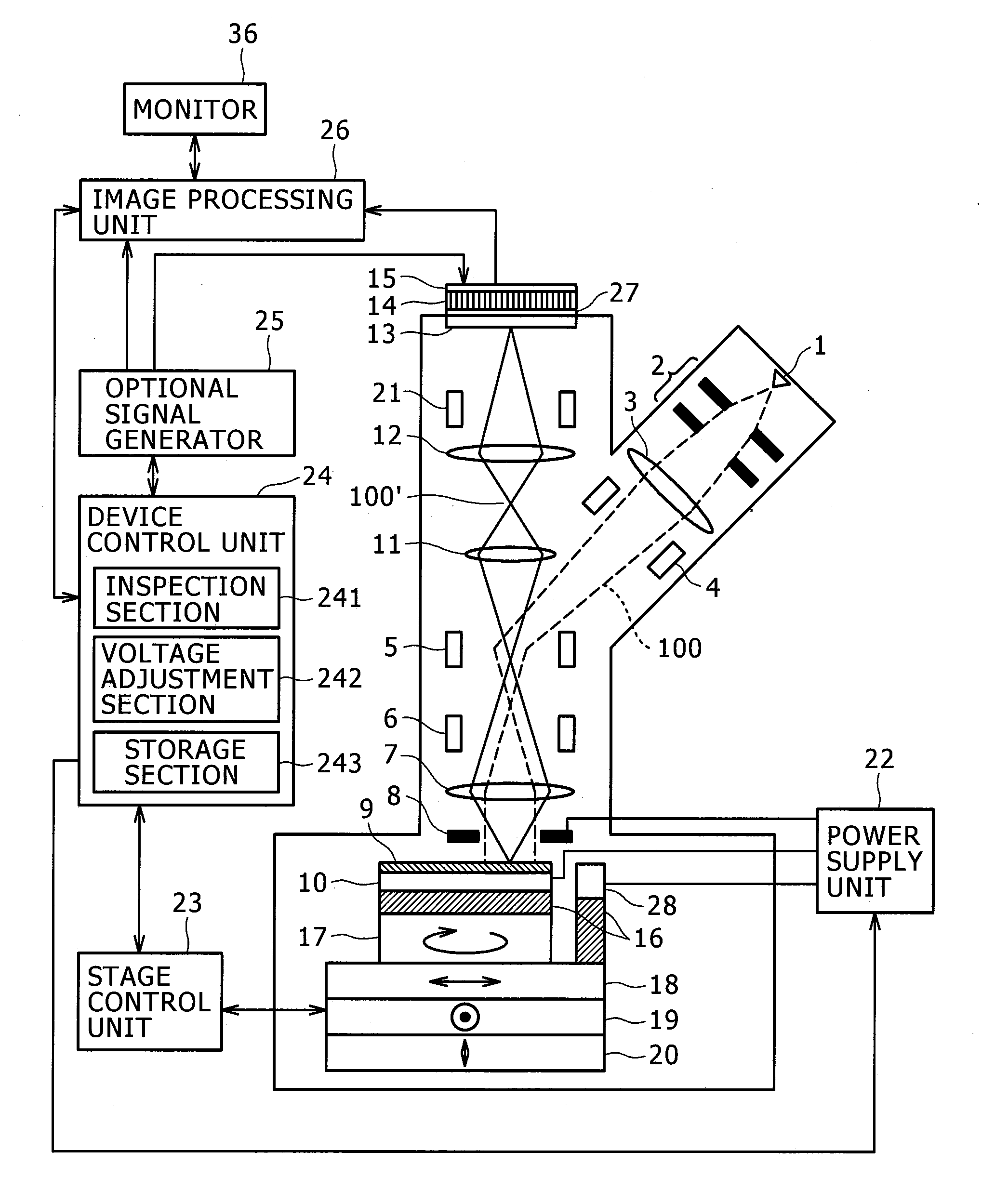 Charged particle beam device