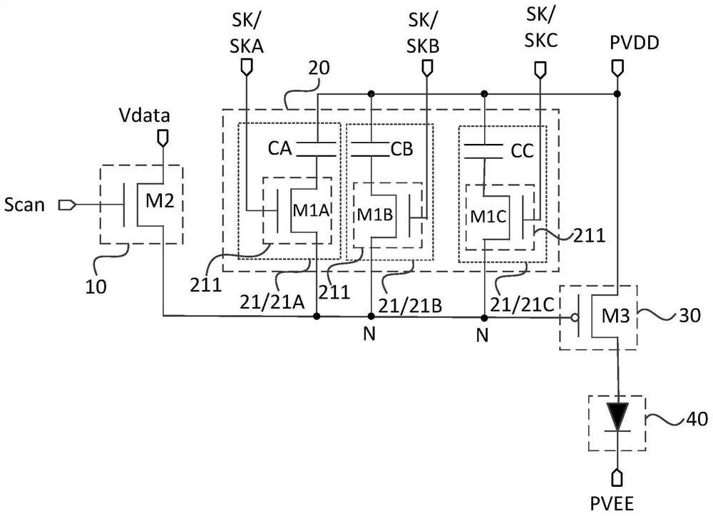 Pixel driving circuit, driving method, display panel and display device