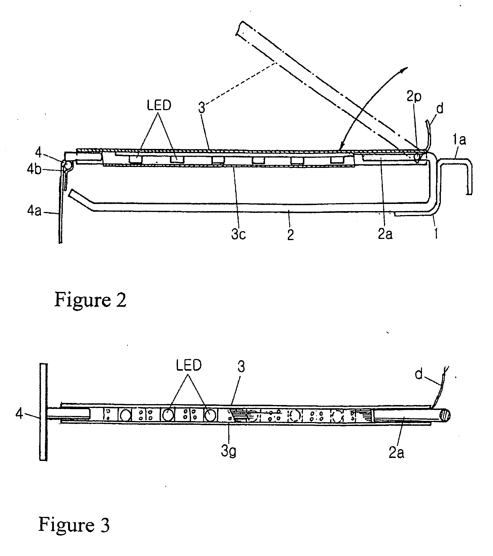 Hanger with a display light bar