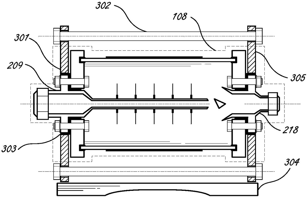 Ultra-enthalpy plasma composite combustion-supporting combustion test device for low-concentration combustible gas at atmospheric pressure