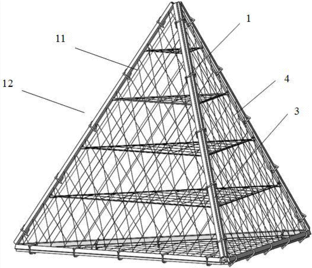 Dike breach rapid blocking method and device