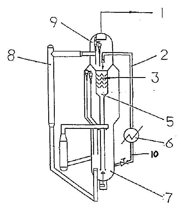 Method and apparatus for catalytic upgrading poor gasoline