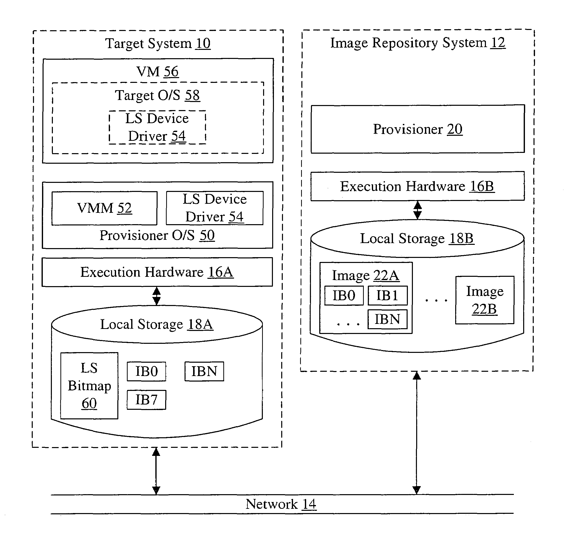 Provisioning and snapshotting using copy on read/write and transient virtual machine technology