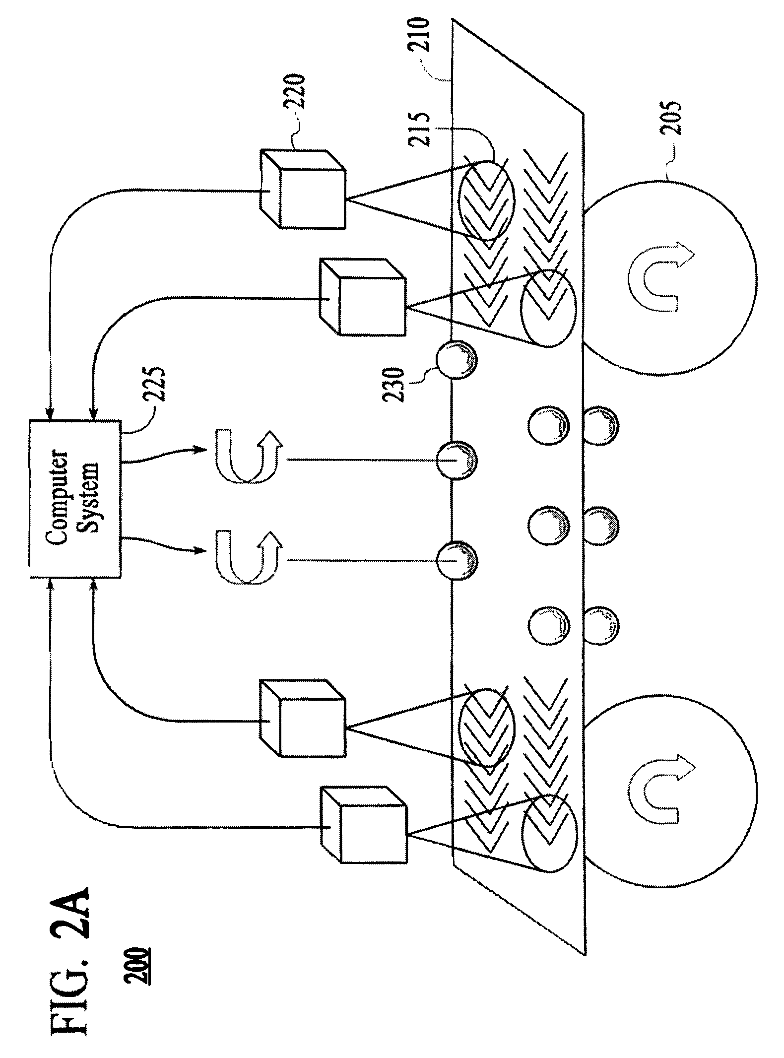 Method and system for correcting web deformation during a roll-to-roll process