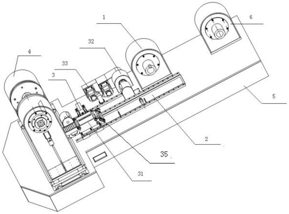 Three-dimensional winding forming device for amorphous strips of amorphous three-dimensional wound core transformer