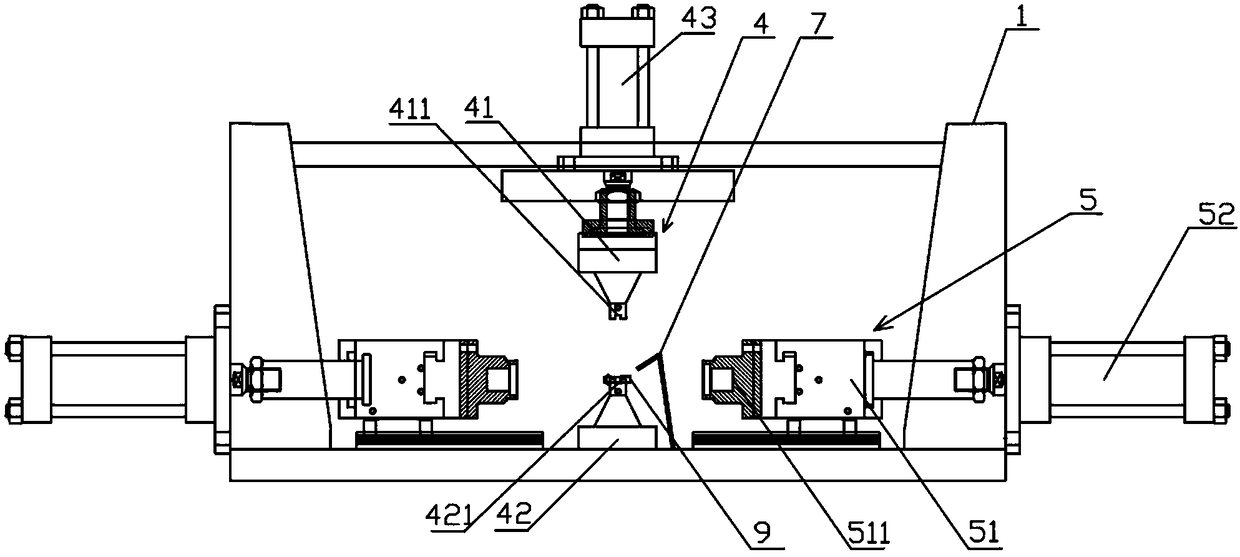 Automatic double-head tube end forming machine