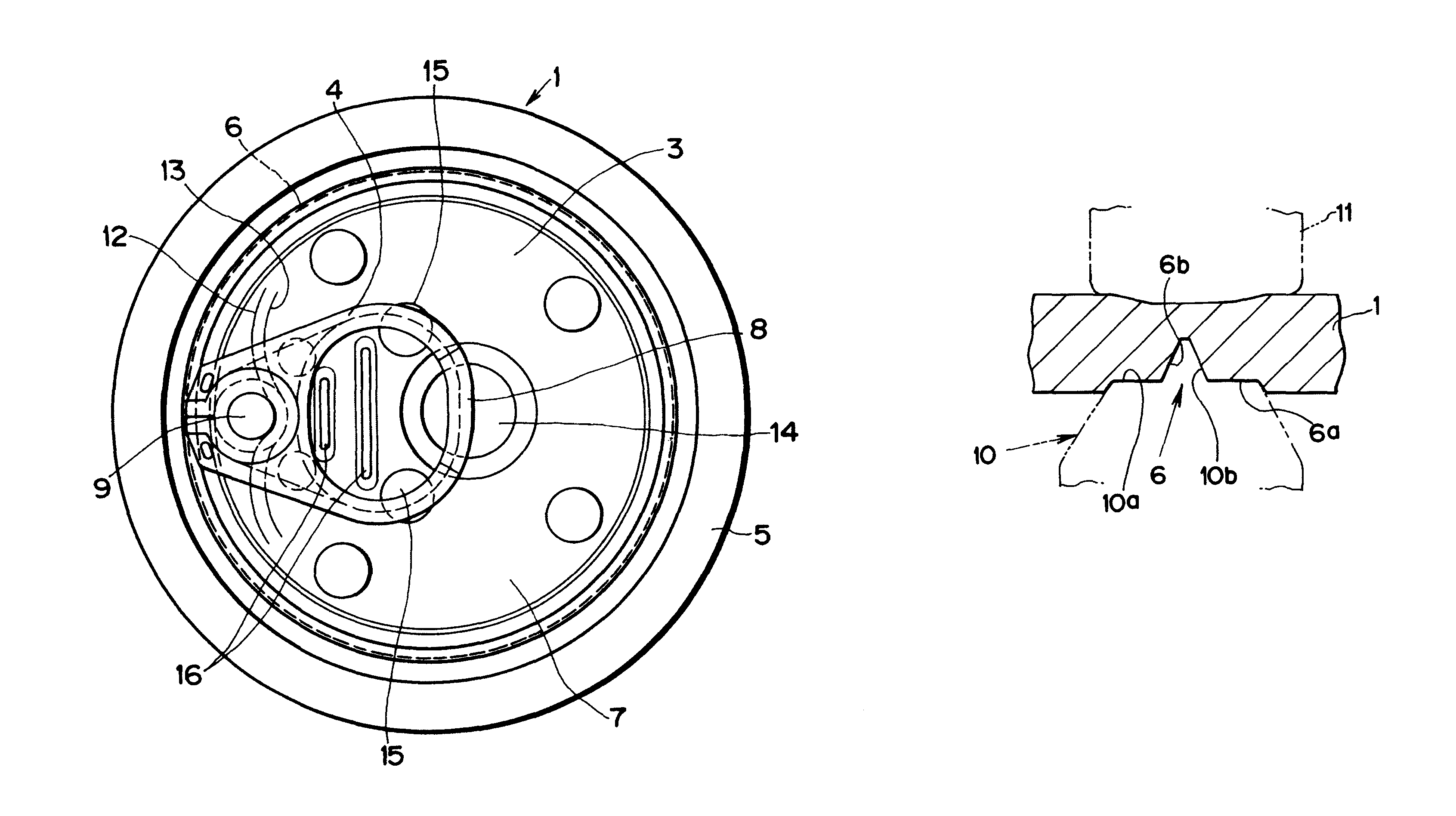 Easily-openable can lid