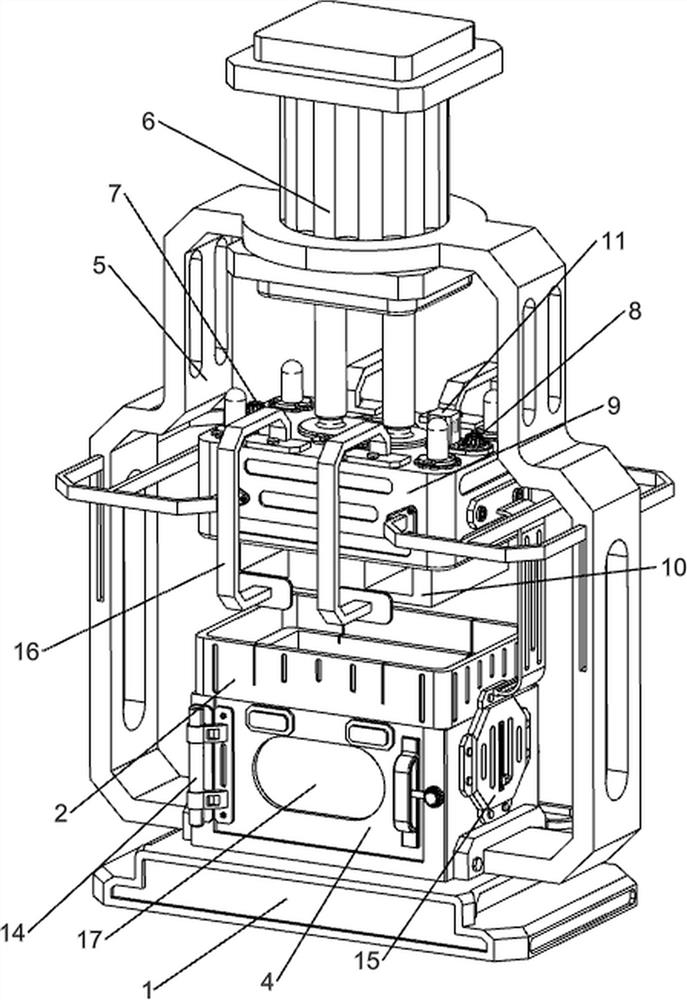 Adjustable mechanical hydraulic packing machine for production line