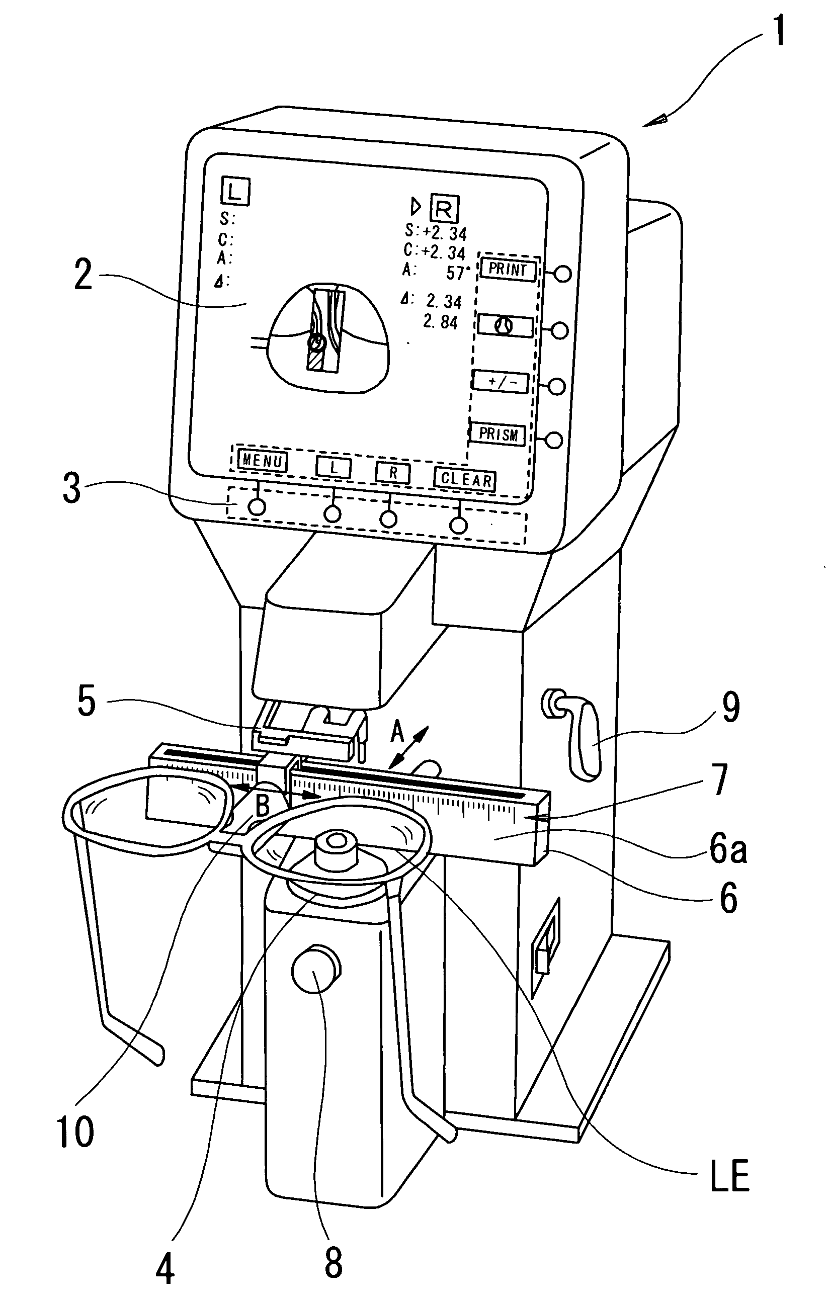 Lens meter