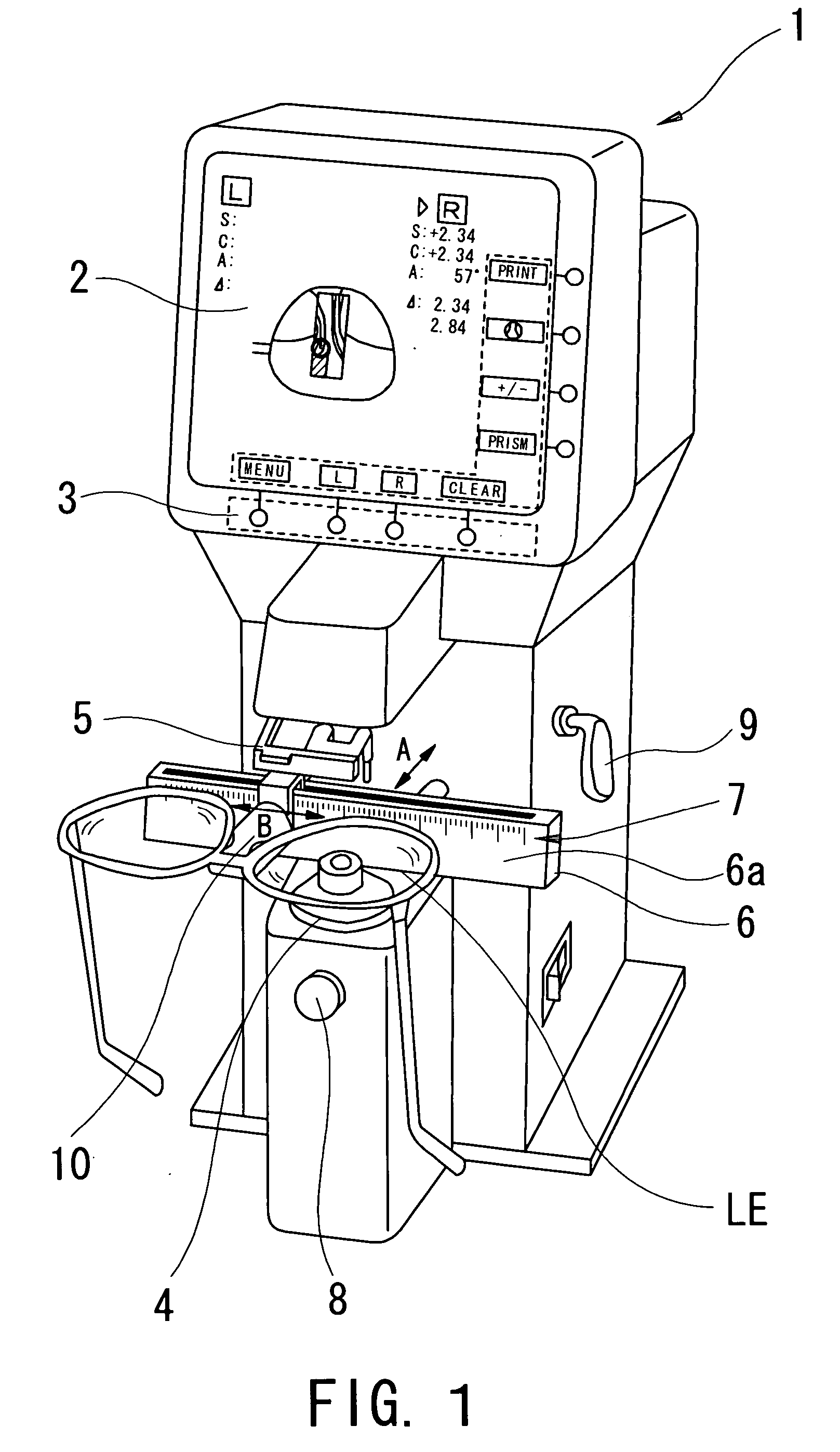 Lens meter