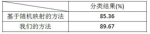 Foundation cloud atlas classification method based on spatial pyramid random mapping