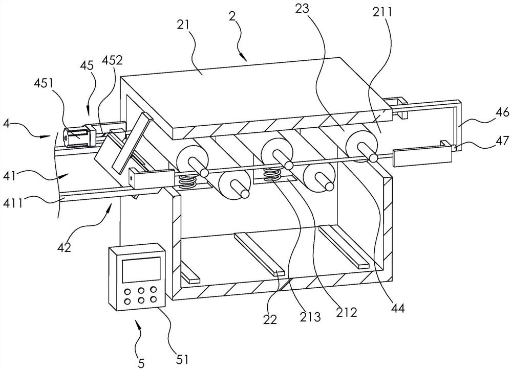 A fabric setting machine and its process