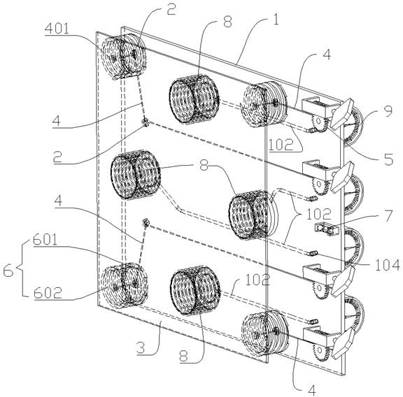 Longitudinal seam impaction and monitoring reset device and longitudinal seam impaction reset method