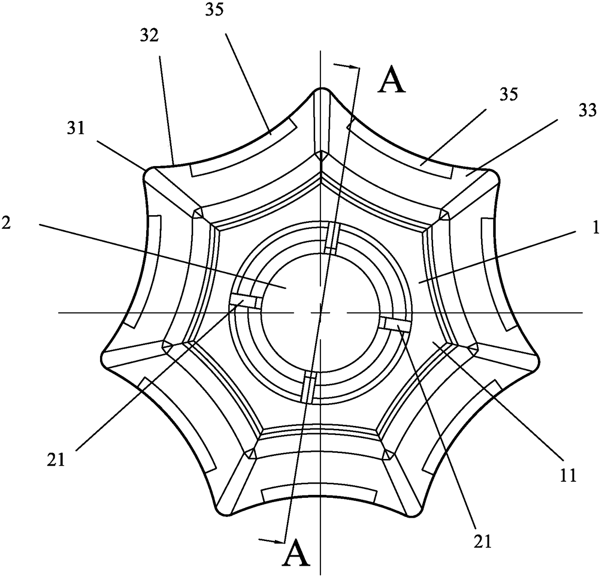 A turning/milling insert for processing special-shaped parts of high-hardness steel