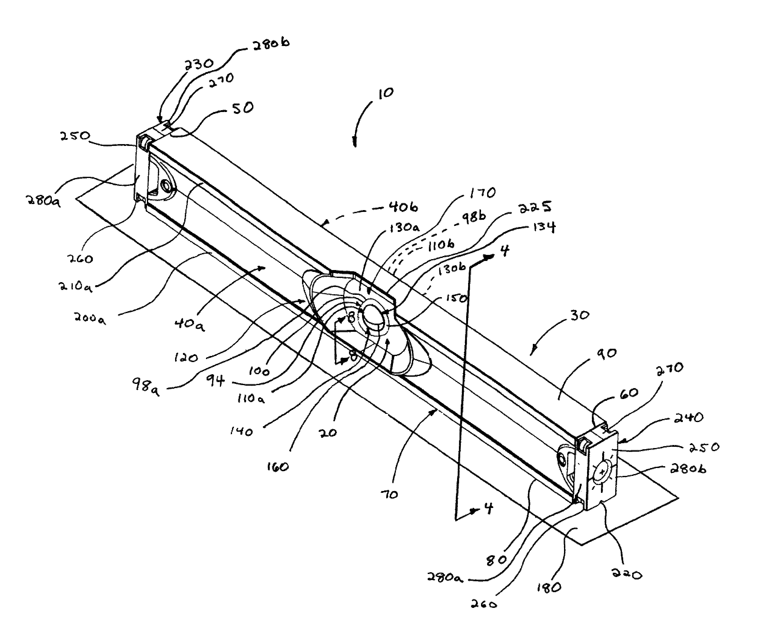 Dual-globe level