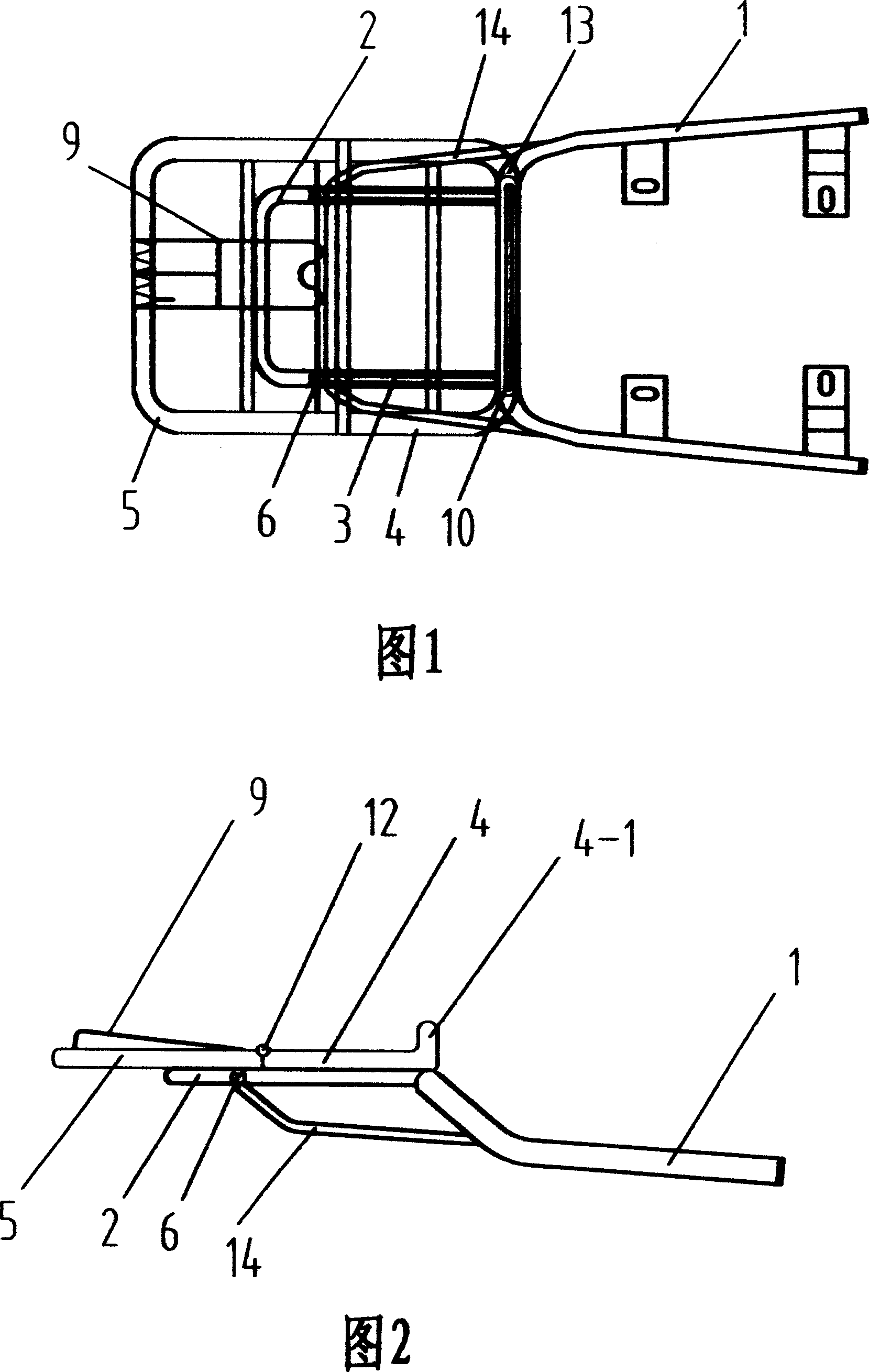 Foldable motorcycle carrier