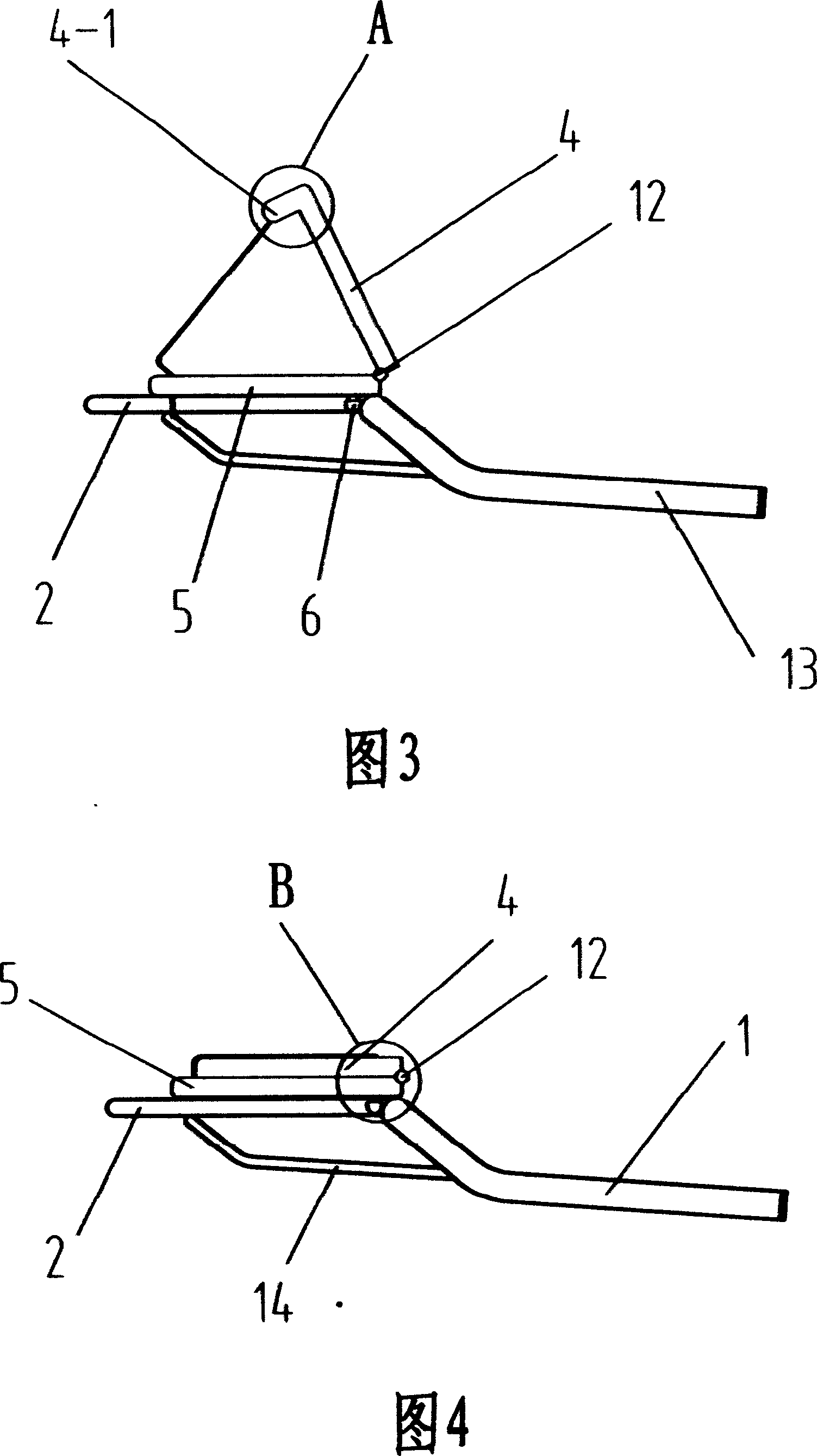 Foldable motorcycle carrier