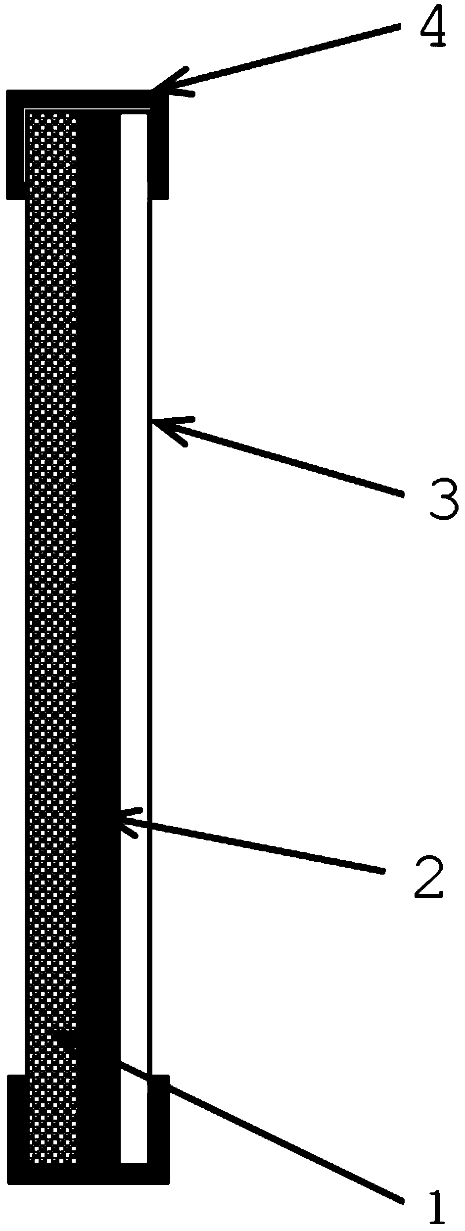 The invention discloses an optical screen structure of an ultrathin laser television