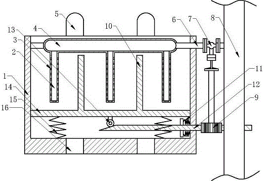 Device for planting gastrodia elata