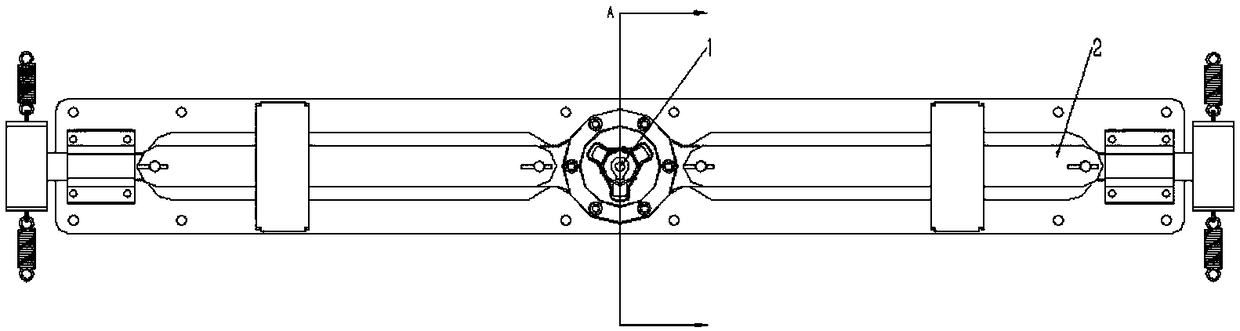 Battery quick swapping interlocking device