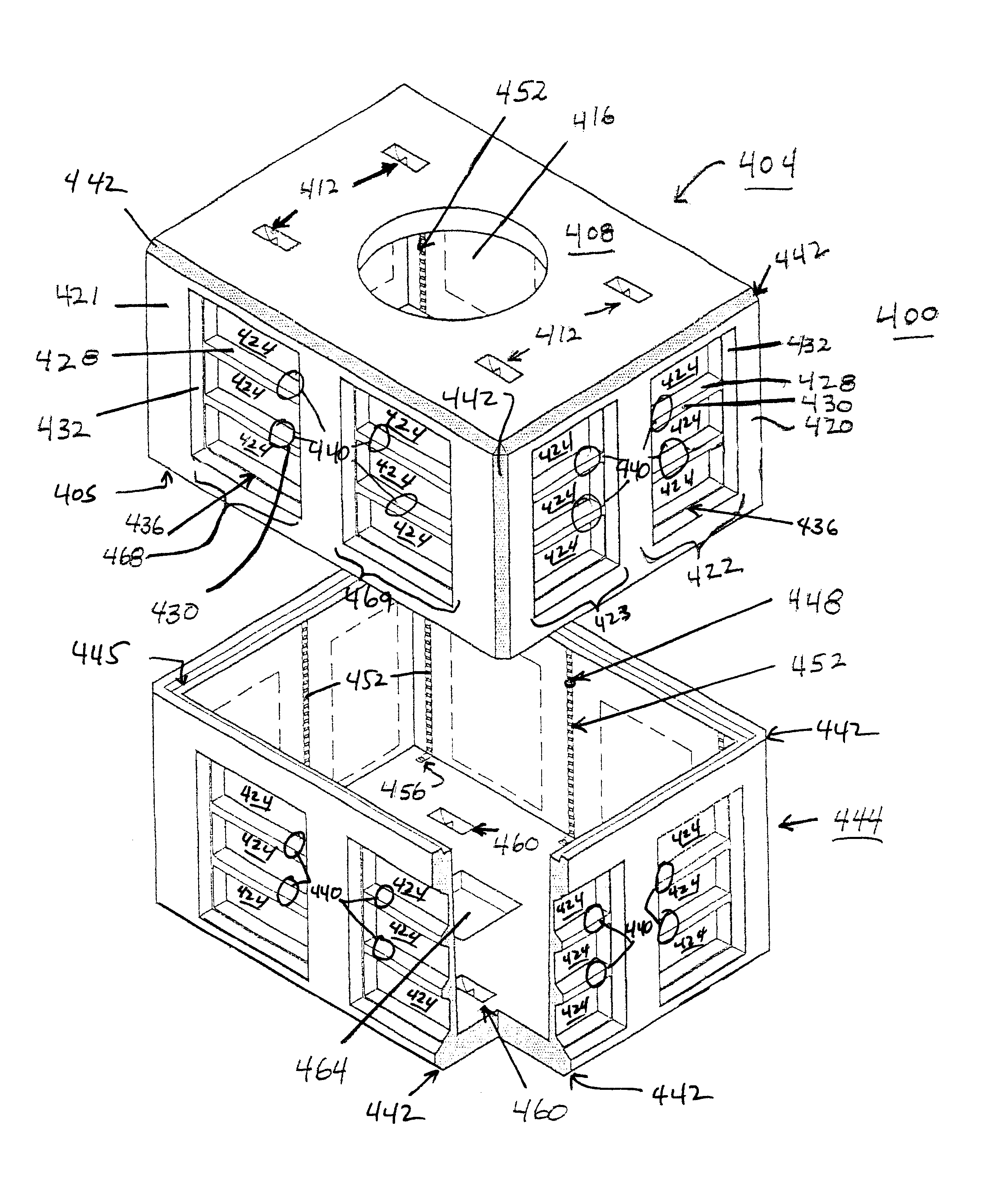 Industrial vault