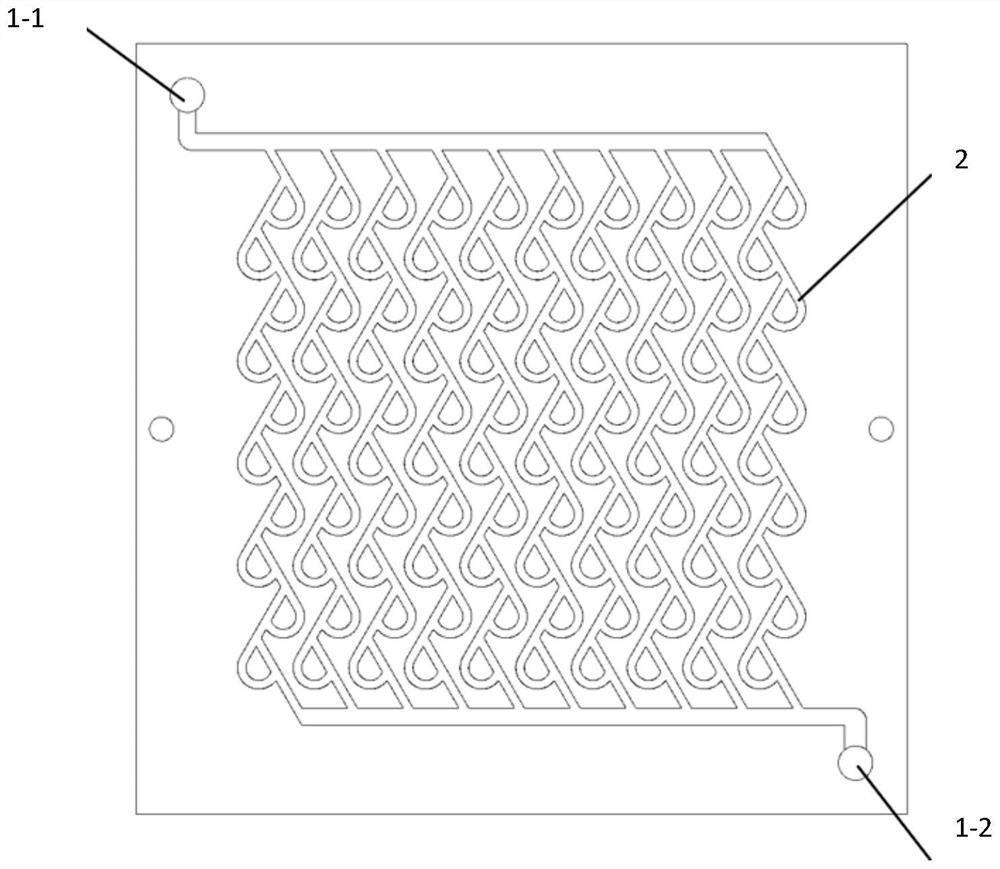 Variable air inlet type fuel cell flow field and control method thereof