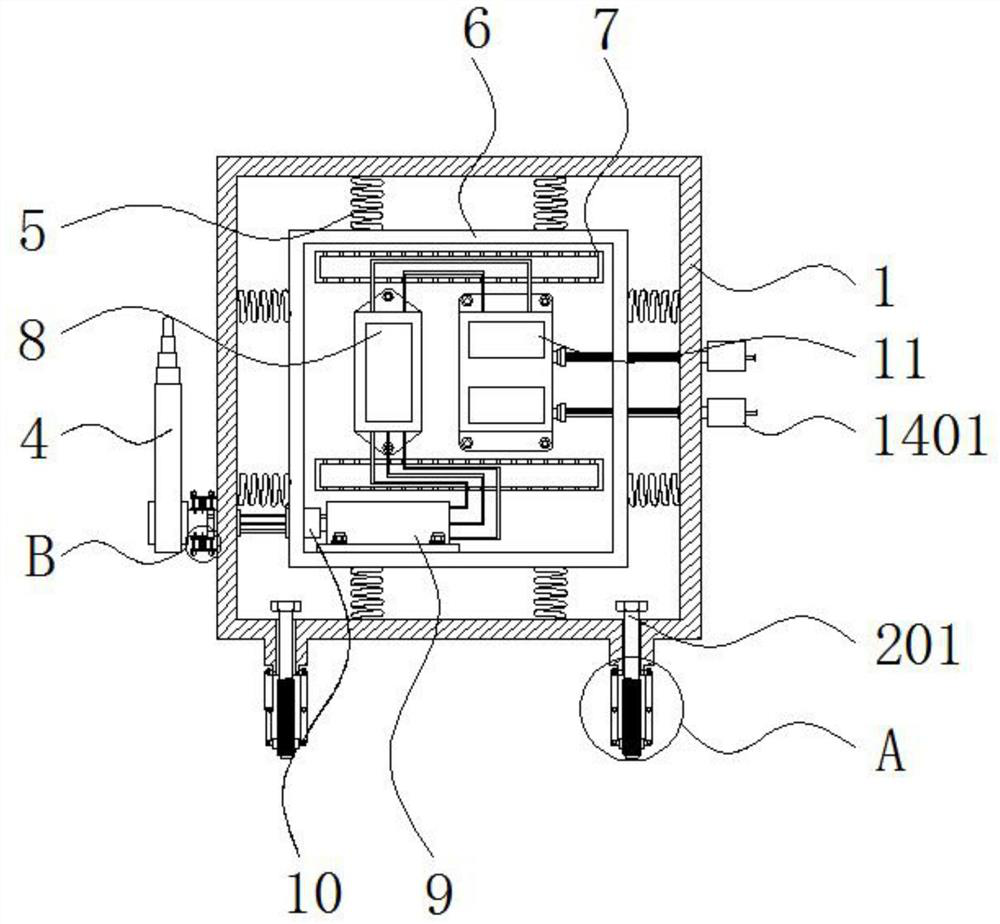 Automobile signal device with anti-interference structure