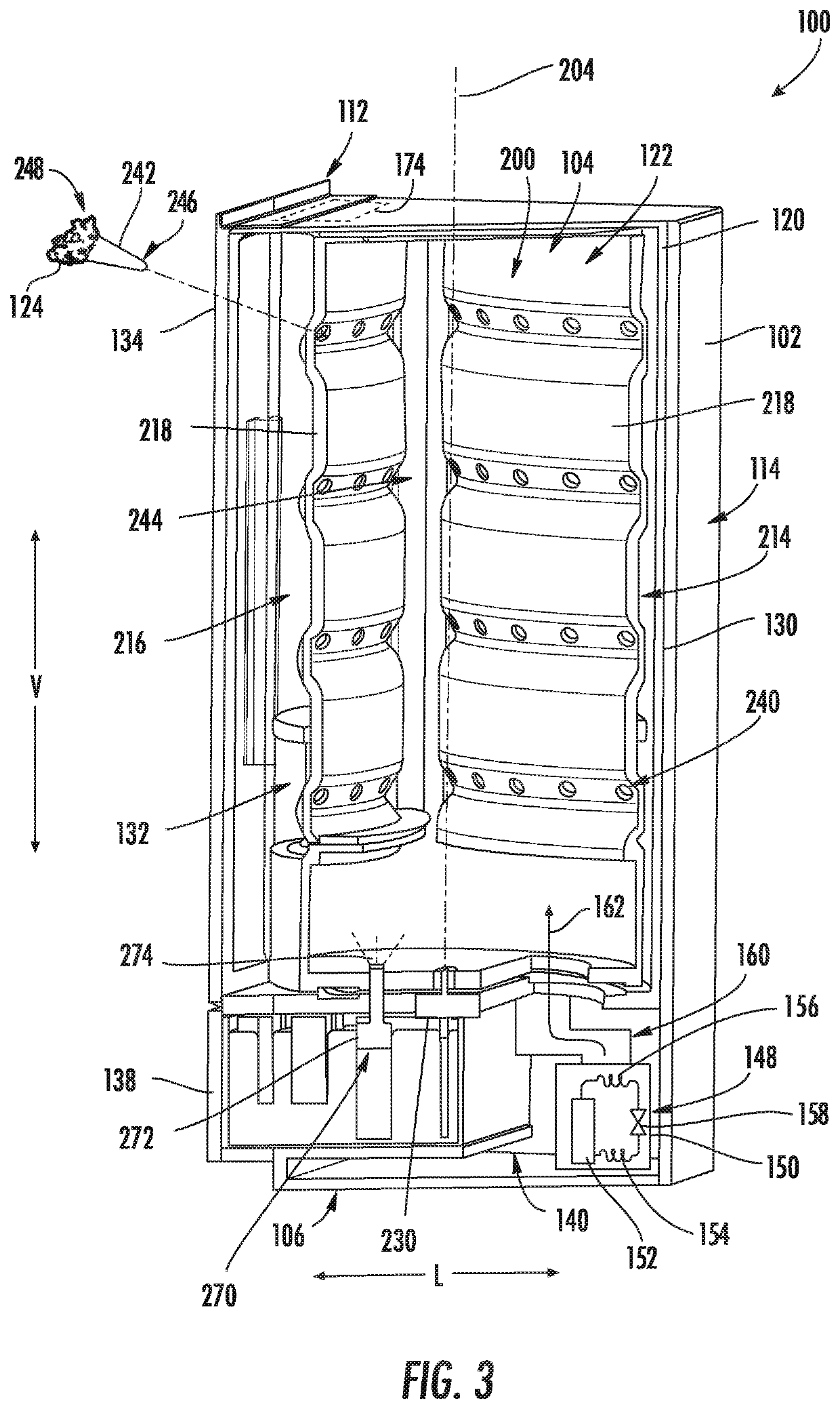 Adaptive lighting system for an indoor gardening appliance