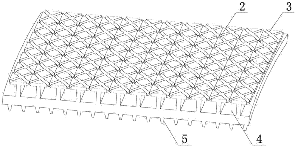 Falling film evaporating pipe with netlike outer surface