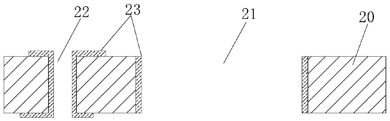 Chip and antenna integrated three-dimensional packaging structure and preparation method thereof