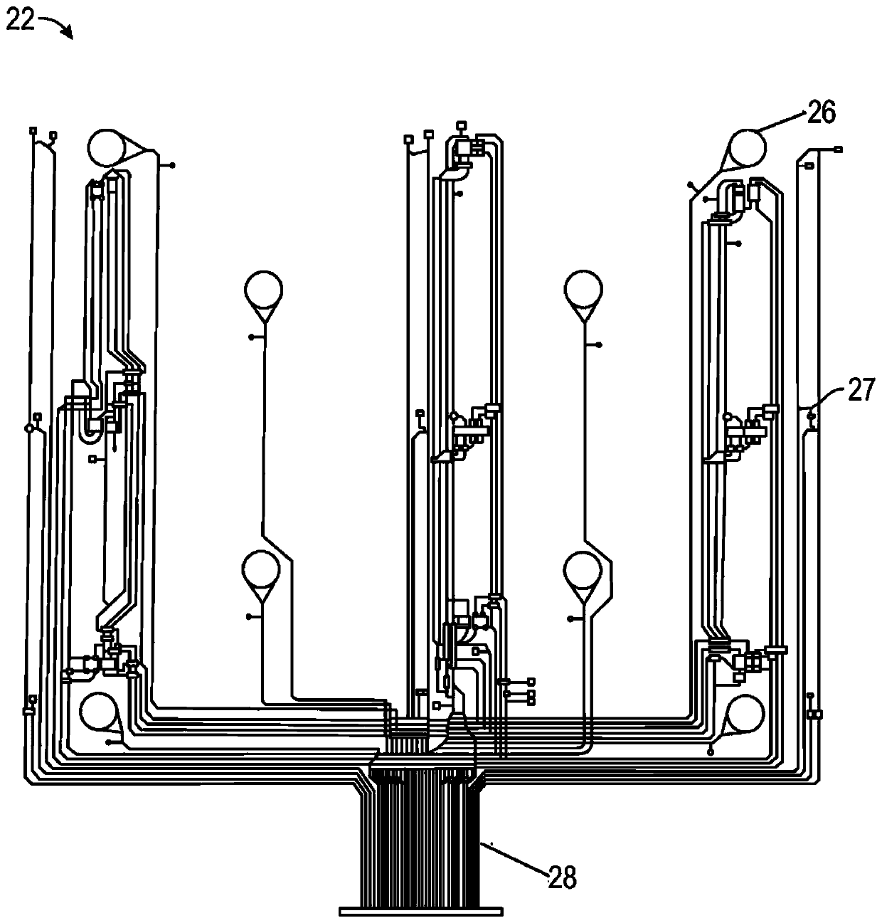 Integrated sensor enabled wound monitoring and/or therapy dressings and systems