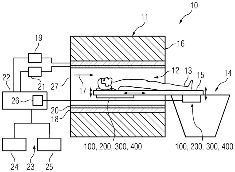 Magnetic resonance apparatus with patient support apparatus