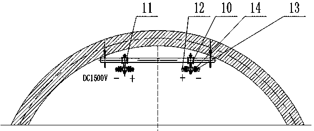 Intelligent auxiliary transporting system for underground coal mine diesel and electric independently-driven rubber-tired vehicle