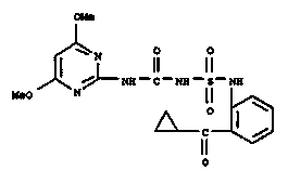 Compound herbicide composition