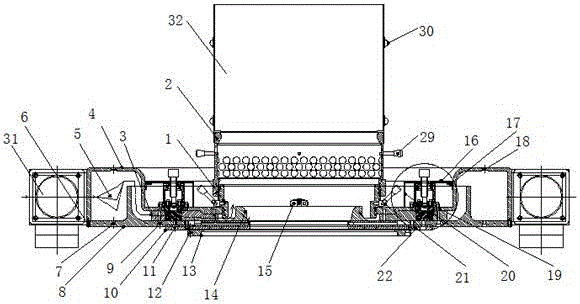 Enhanced air inlet and outlet device for packaging bag